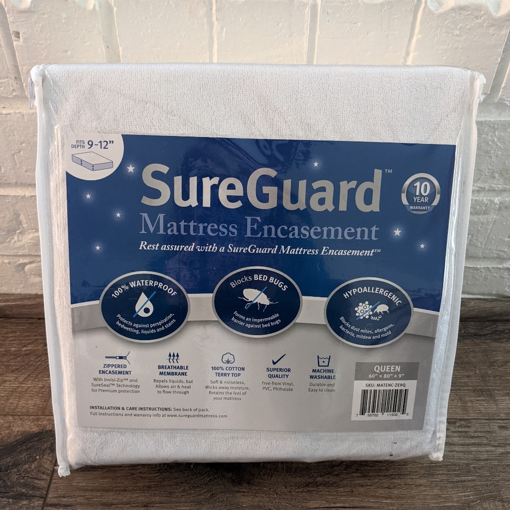 NWT SureGuard Mattress Encasement